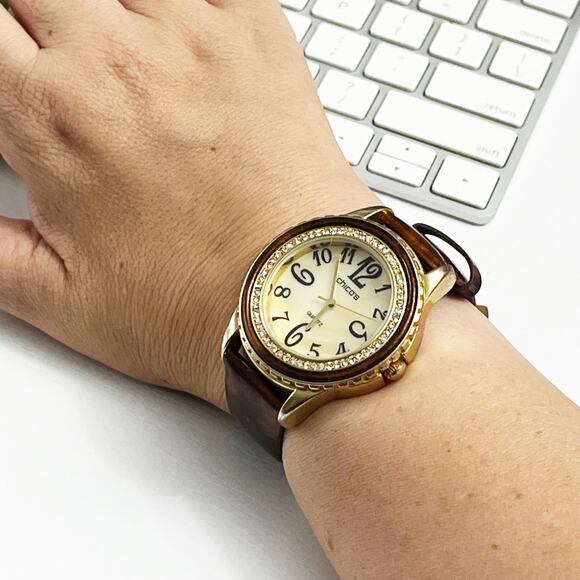 Chico's Leather Band Watch - Picture 4 of 7